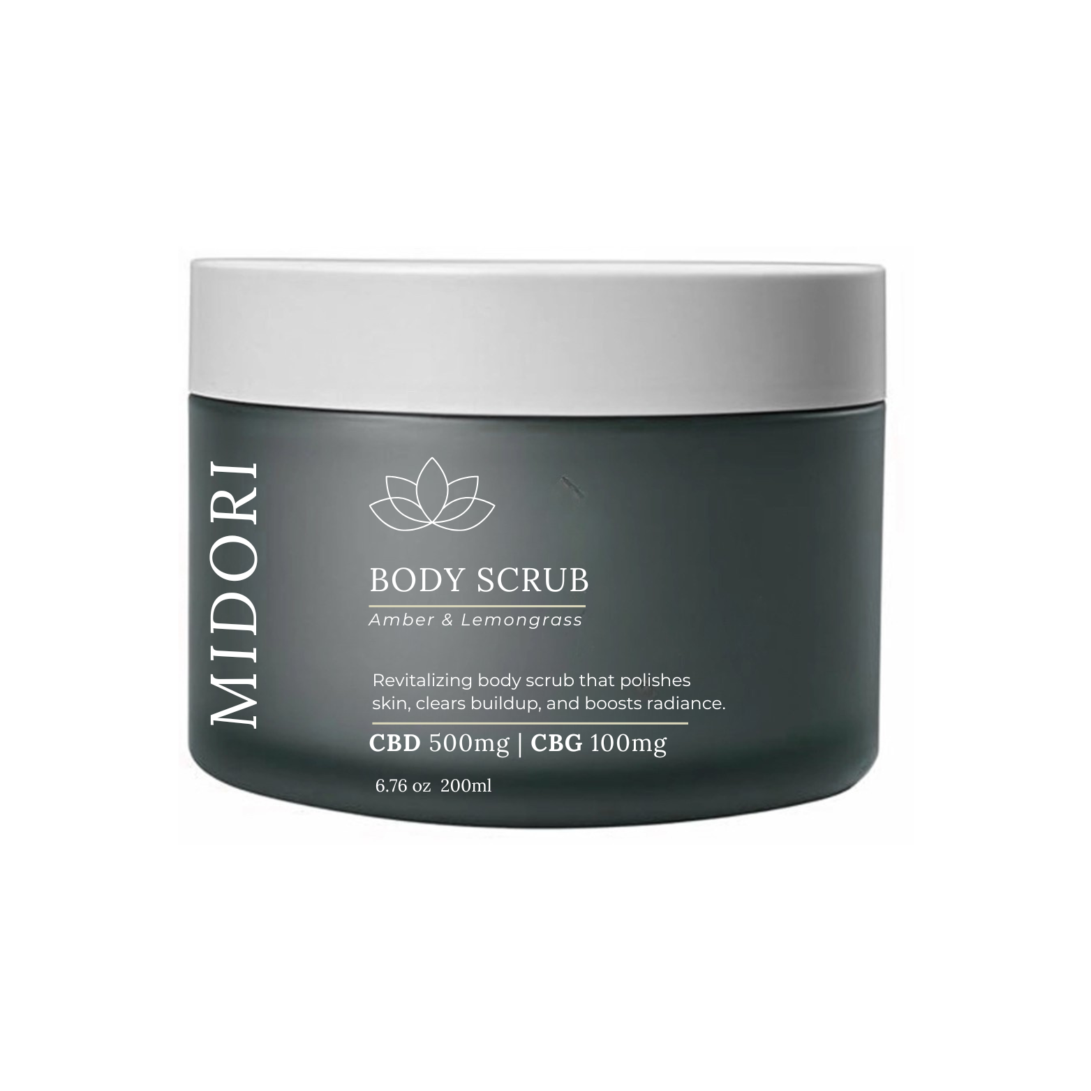 MIDORI | Body Scrub | Amber & Lemongrass