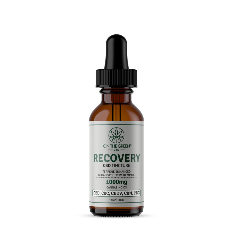 1000mg CBD Broad Spectrum (RECOVERY) Tincture. 1oz