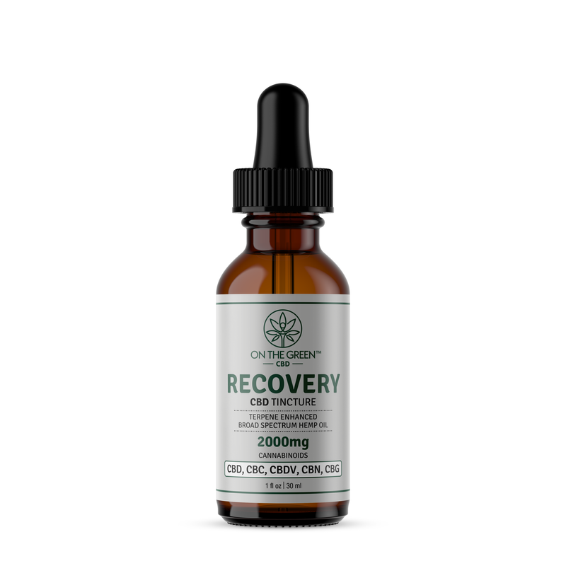 2000mg CBD Broad Spectrum (RECOVERY) Tincture. 1oz