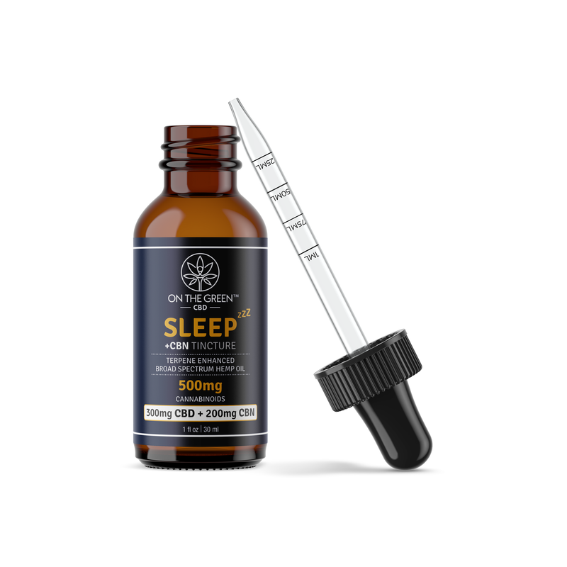 500mg +CBN Broad Spectrum (SLEEP) Tincture. 1oz